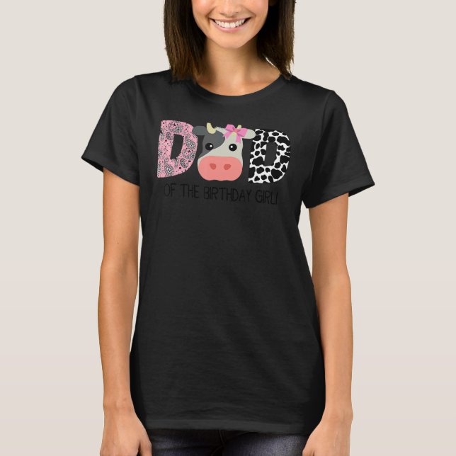 Pappa på födelsedagen för unga kupéer t shirt (Framsida)