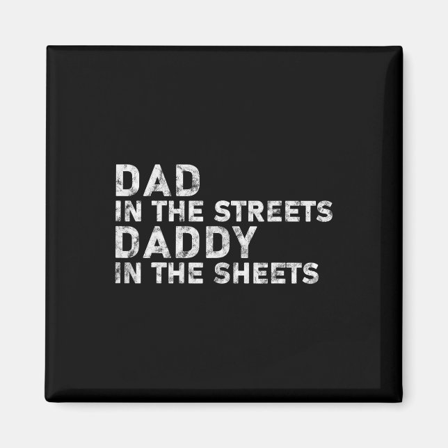 Pappa på gatorna i Lakan Far och#; s Magnet (Framsidan)