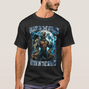Pappa på gatorna kattunge i lakanen rolig Al T Shirt
