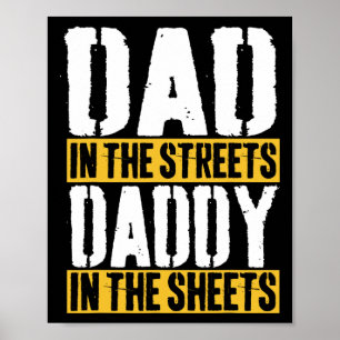 Pappa på gatorna Pappa i lakan Fader&#; s Poster