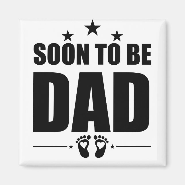 Pappa på väg att bli gravid underrättelse avslöjan magnet (Framsidan)