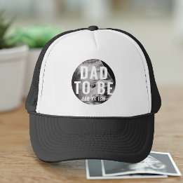 Pappa på väg Custom Ultraljudsfoto Truckerhatt Keps