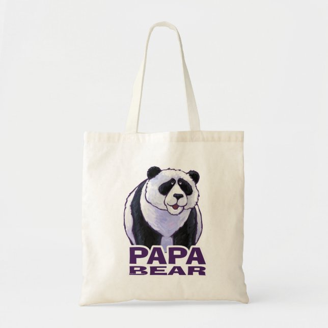 Pappa Panda Bear Tygkasse (Framsidan)