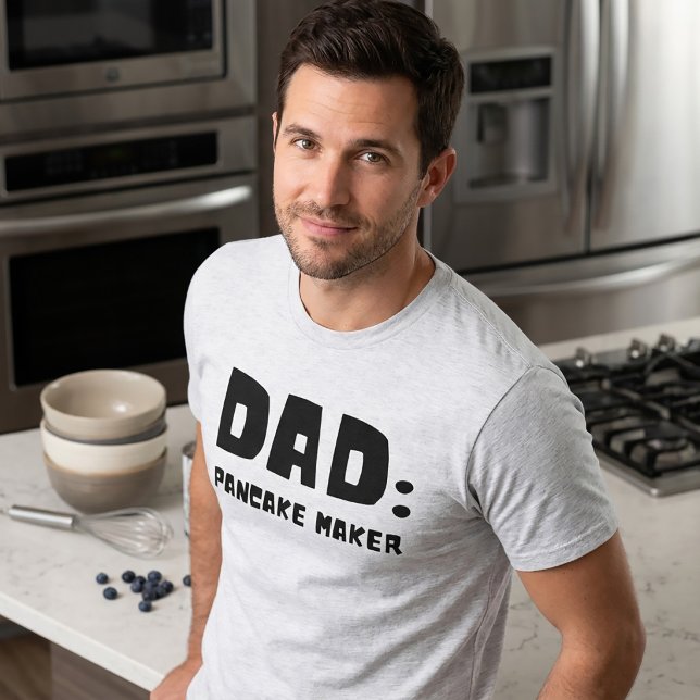 Pappa pannkaksmakare t-shirt (Skapare uppladdad)