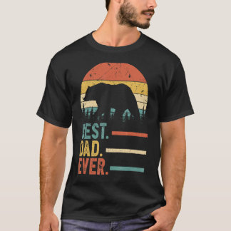 Pappa Pap för bästa Pappa någonsin-Vintagen Retro  T Shirt