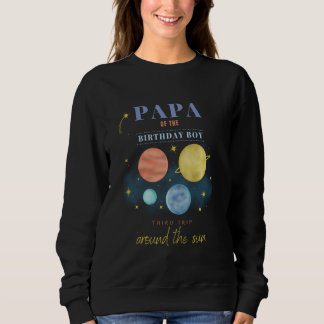 Pappa Pappa 3:e födelsedag tredje Resa runt Sol SP T Shirt