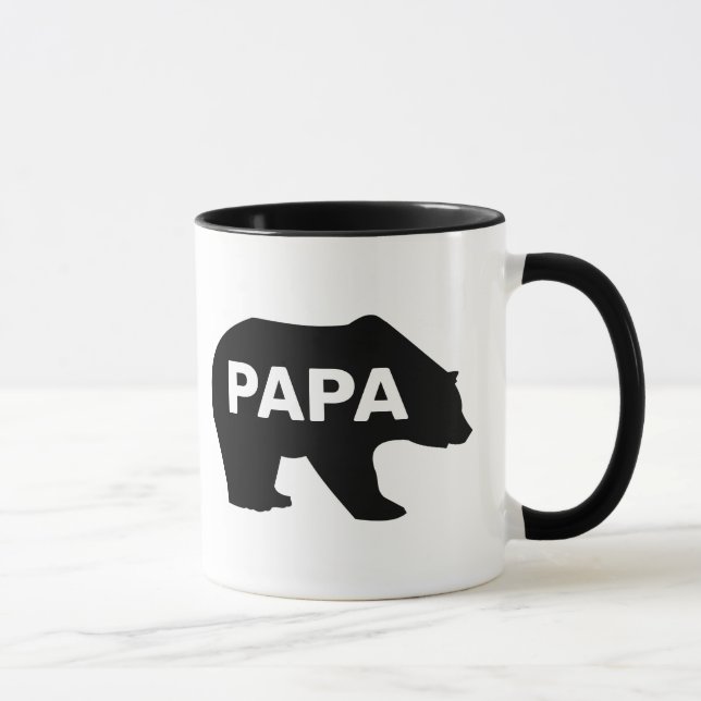 PAPPA PAPPA BEAR KAFFE KOPPAR (Höger)