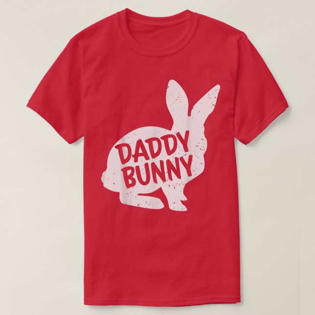 Pappa Pappa Bunny Matching Group Funny Family Påsk T Shirt (Design framsida)