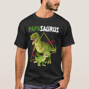 Pappa, Pappa, Far, Dino, dinosaurier, utfall för T T Shirt