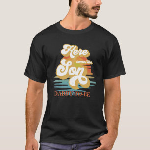 Pappa Pappa här kommer hit från Morsan för barnskö T Shirt
