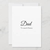 Pappa pappa lägg till namn text fadersdagspresente