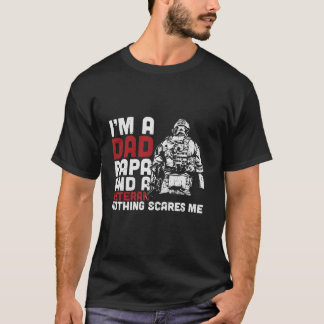 Pappa Pappa och ett veteranskt ingenting Skrämmer  T Shirt