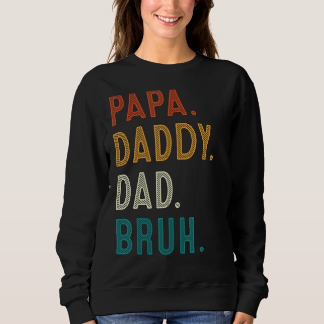 Pappa pappa Pappa Bruh Fars dag 2022 T Shirt (Framsida)