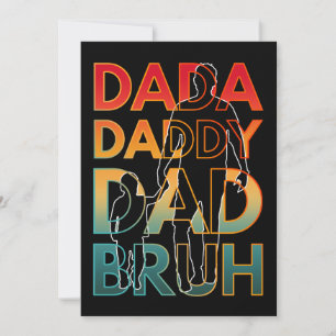 Pappa Pappa Pappa BRUH Inbjudningar