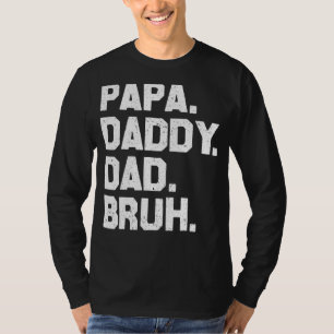 Pappa pappa Pappa Bruh Retro Vintage Boys Girls Fa T Shirt