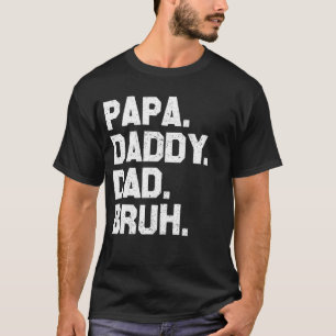 Pappa pappa Pappa Bruh Retro Vintage Boys Girls Fa T Shirt