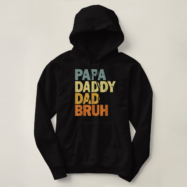 Pappa pappa Pappa Bruh T Shirt (Design framsida)
