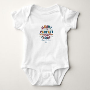 Pappa Perfekt Heartslag - Lycklig Fars dag! T Shirt