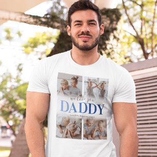 Pappa Photo Collage T Shirt