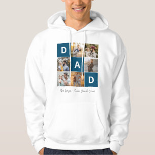 Pappa Photo Hoodie för Fars dag