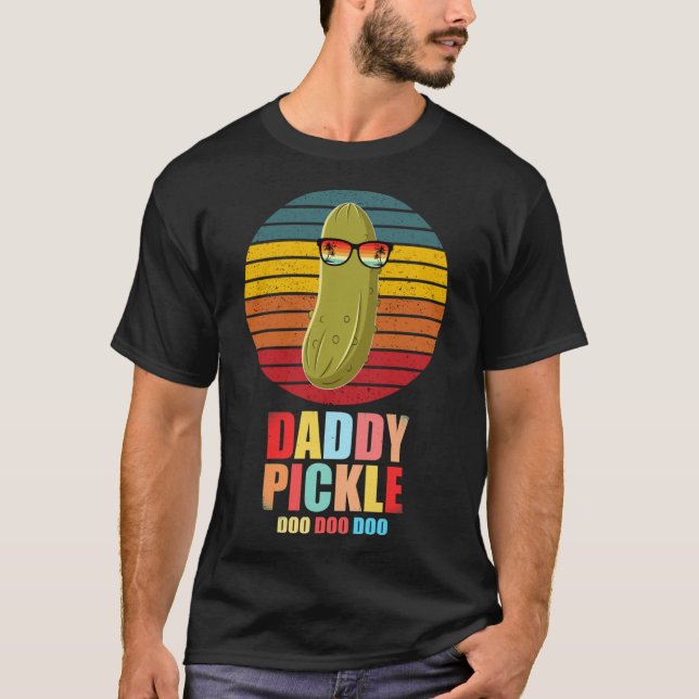 Pappa Pickle - Sour Cucumber Gherkin Essential T-S T Shirt (Framsida)