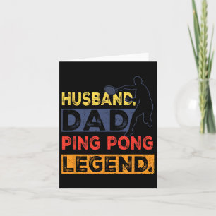 Pappa Pingis Legend Bordtennis Pappas Dag Sport Kort
