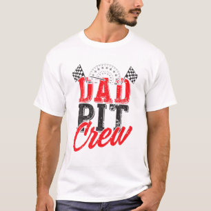 Pappa Pit Crew - Födelsedagsfest Car T Shirt