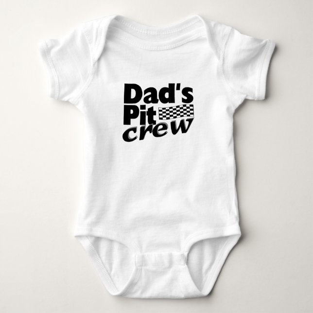 Pappa Pit Crew Tee Shirt (Framsida)