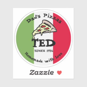 Pappa Pizzas Klistermärken