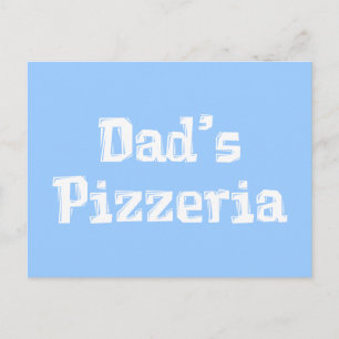 Pappa Pizzeria Gifts Vykort