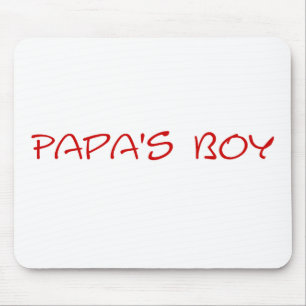 Pappa pojke Mousepad Musmatta