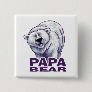 Pappa Polar Bear Knapp