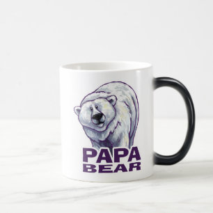 Pappa Polar Bear Magisk Mugg