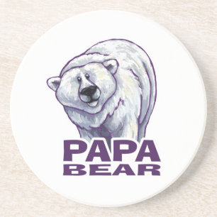 Pappa Polar Bear Underlägg