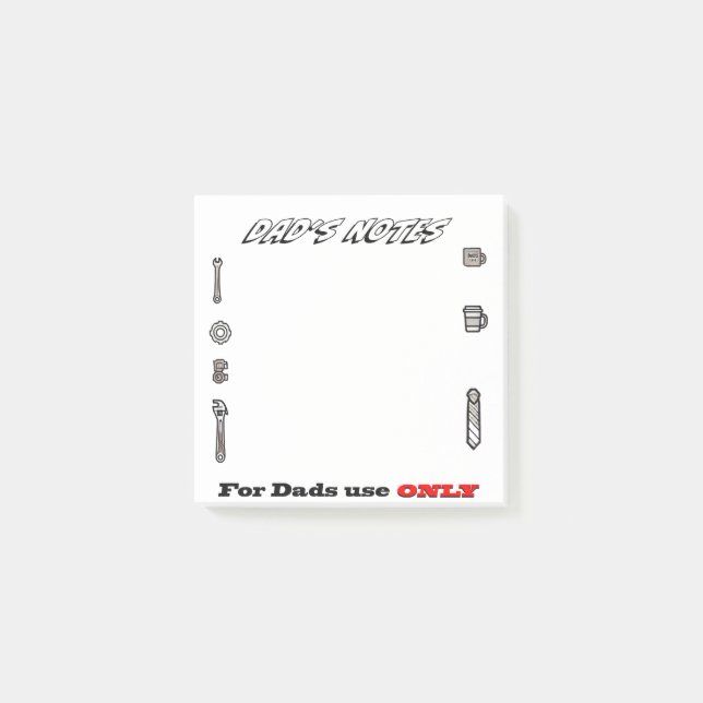 Pappa Post-IT Notes Block (Framsida)