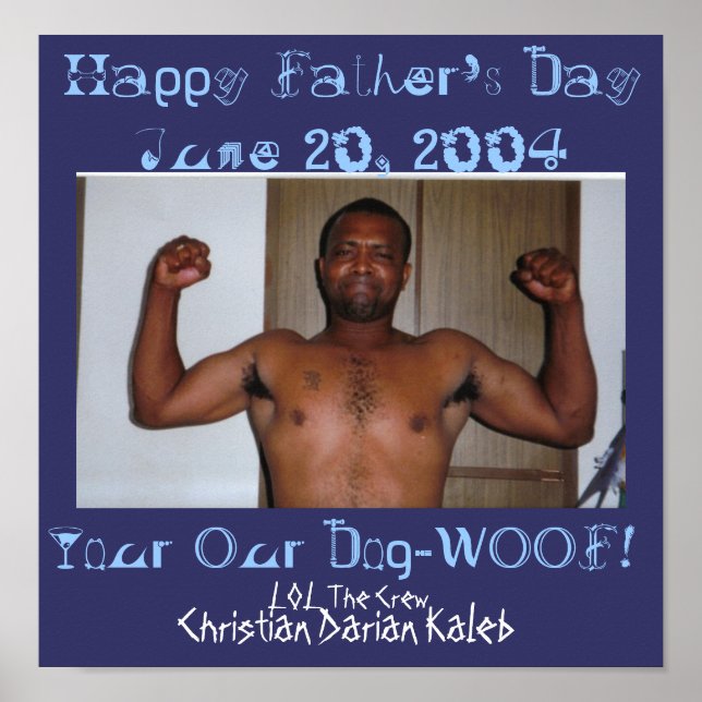 Pappa Poster (Framsidan)