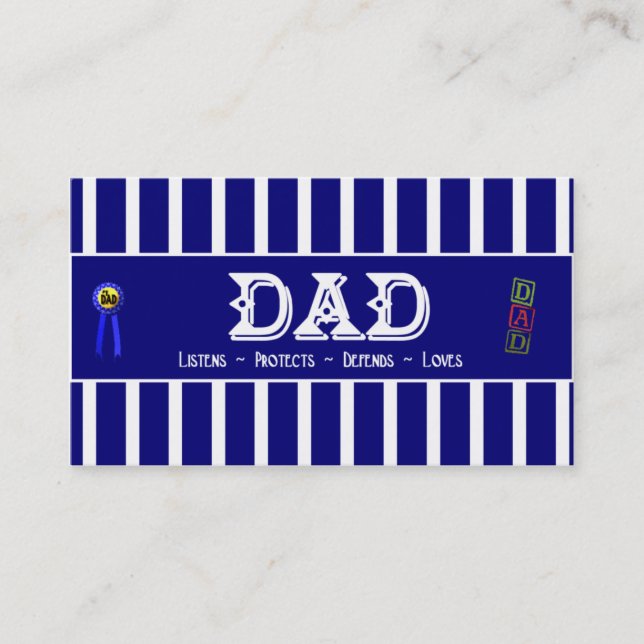 Pappa Profilkort (Framsida)