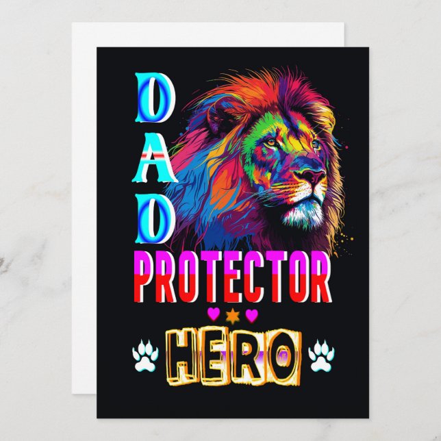 Pappa Protector Hero (Fram/baksida)
