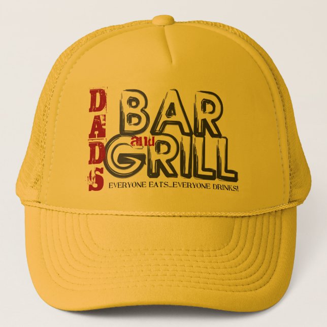 Pappa Pub och Grill Truckerkeps (Framsida)