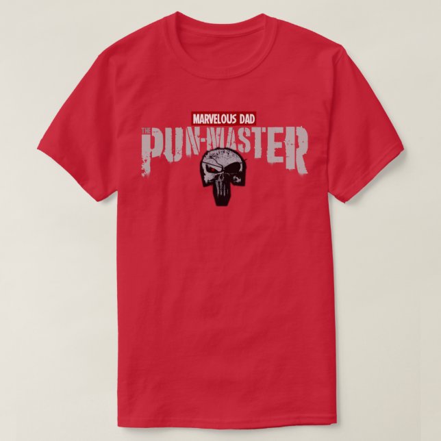 Pappa Pun Master T Shirt (Design framsida)