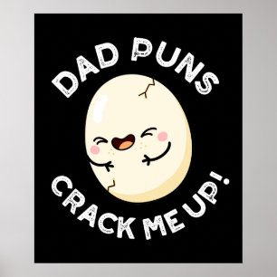 Pappa Puns krackar upp mig på börlig Mörk BG Poster