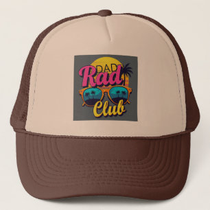Pappa Rad Klubb Retro Summer Vibes - Fars dag Keps