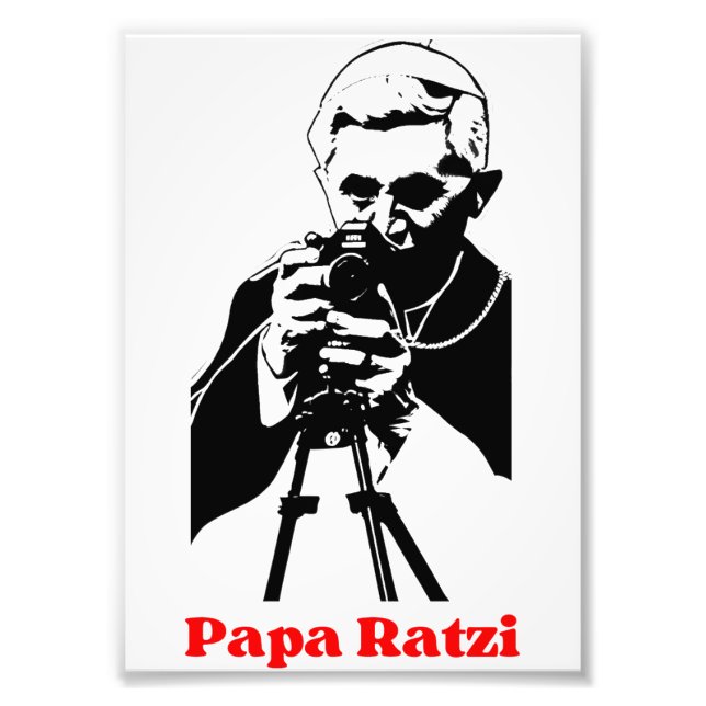 Pappa Ratzi Fototryck (Framsidan)