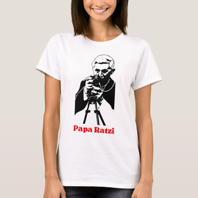 Pappa Ratzi T Shirt (Framsida)