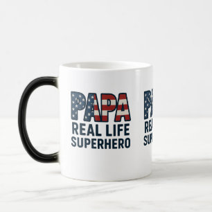 PAPPA Real Life Superhjälte Magisk Mugg