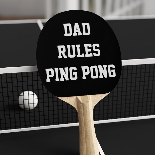 Pappa Regler Ping Pong Paddle Pingisracket (Skapare uppladdad)