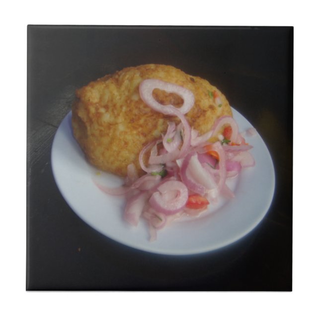 Pappa Rellena de Peru Kakelplatta (Framsidan)