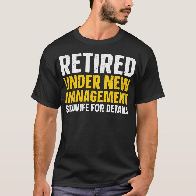 Pappa Retiree Retrött People T Shirt (Framsida)