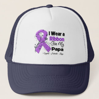 Pappa - Ribbon för pankreascancer Truckerkeps
