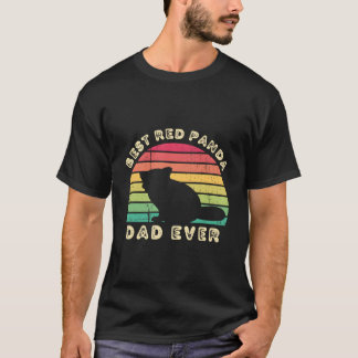 Pappa röda pandor dagens bästa pappa t shirt